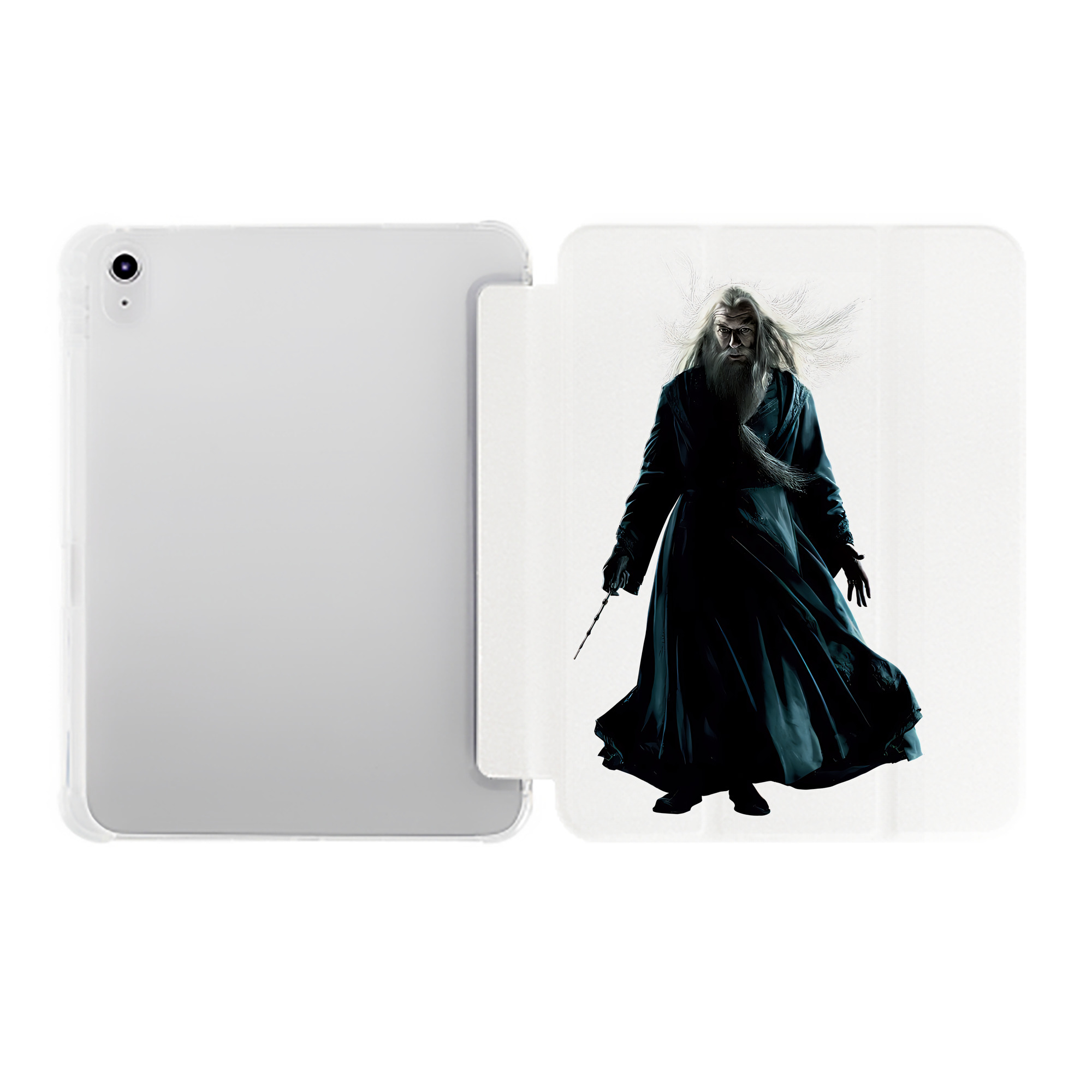 （画像用） Harry Potter ハリー・ポッターシリーズ IPad ケース ペン収納付き 三つ折りスタンド PUレザー×シリコン 対応機種9.5/10.5/10.9インチ